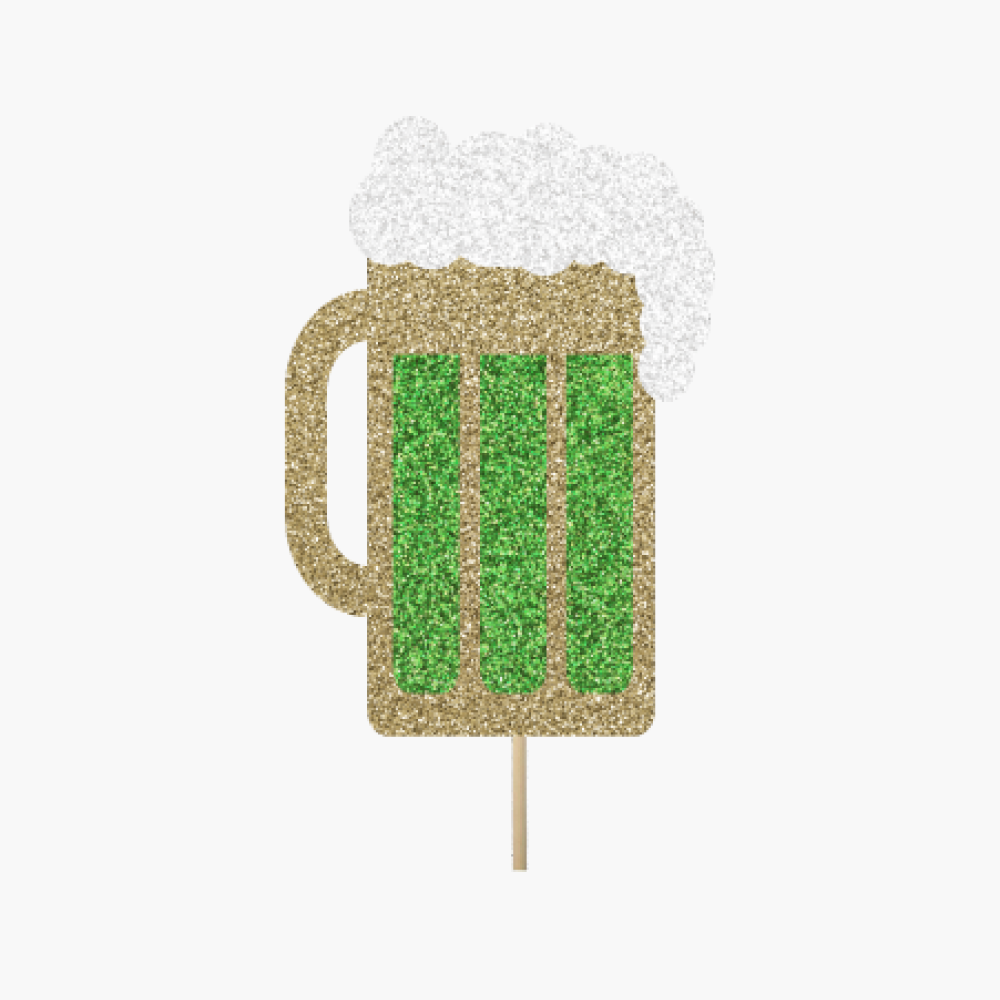 Green Beer Stein