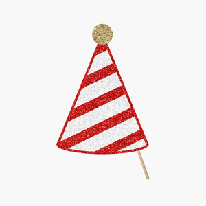 Red Party Hat, Stripes