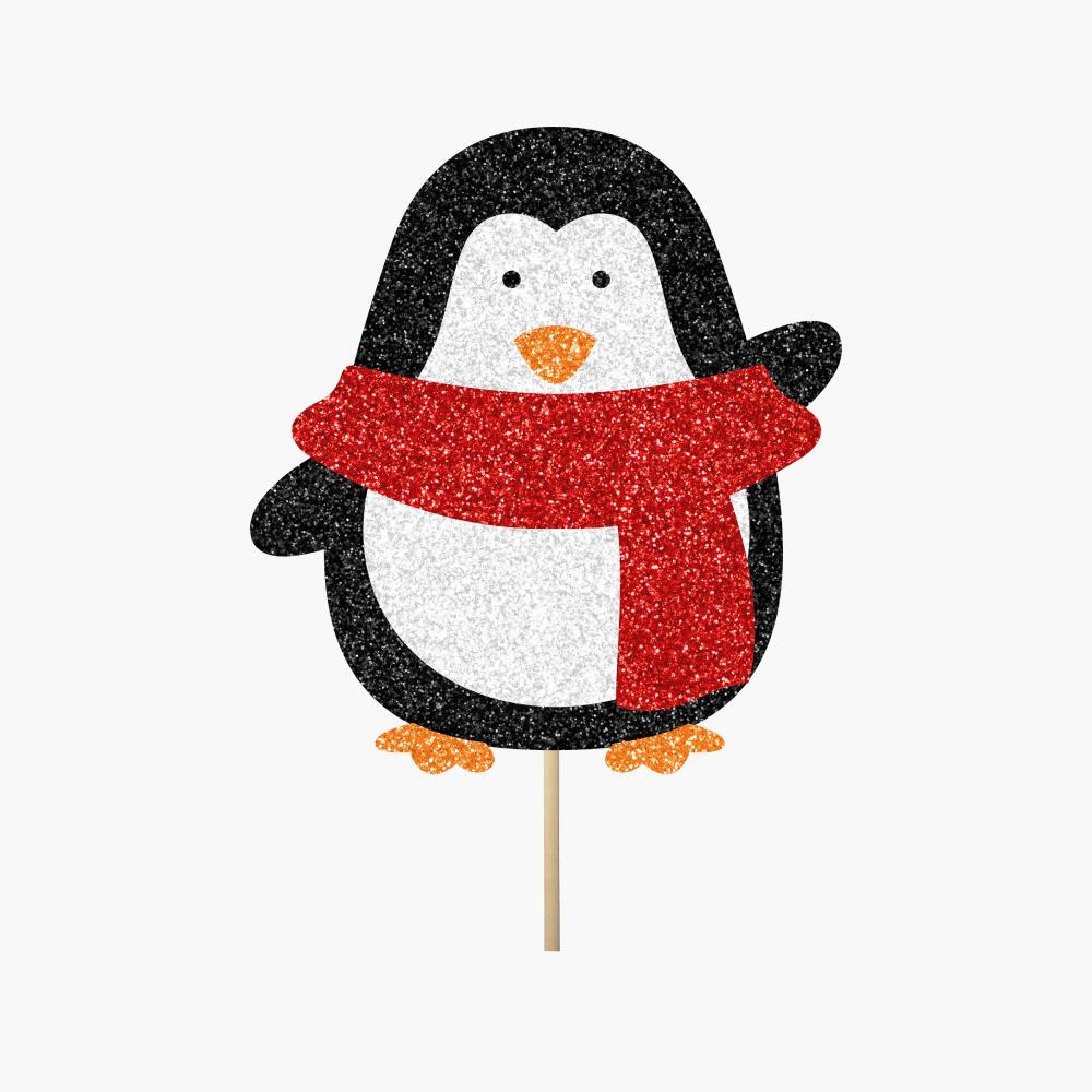 Penguin - Red Scarf